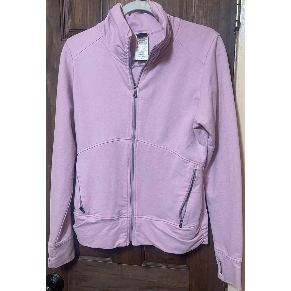 Patagonia Swell Belle Jacket Womens M Medium Lilac Bisque Pink Full Zip 25480